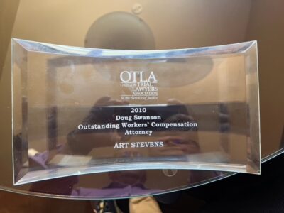 Outstanding Workers' Compensation Attorney award